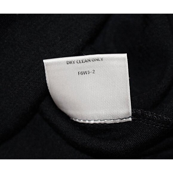 Eileen Fisher - Wool Jersey Surplice 46" Wrap Dress, Sml Oversize fits Med - Picture 9 of 11